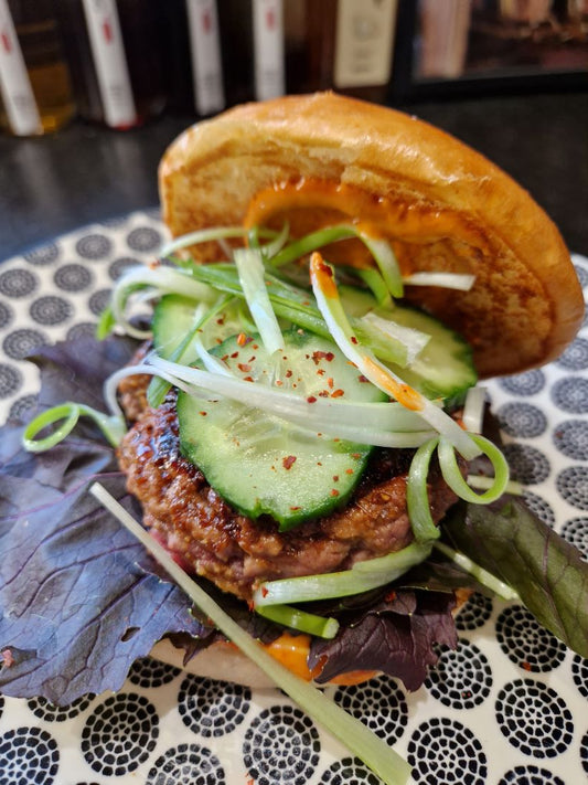 Burger bulgogi korea store
