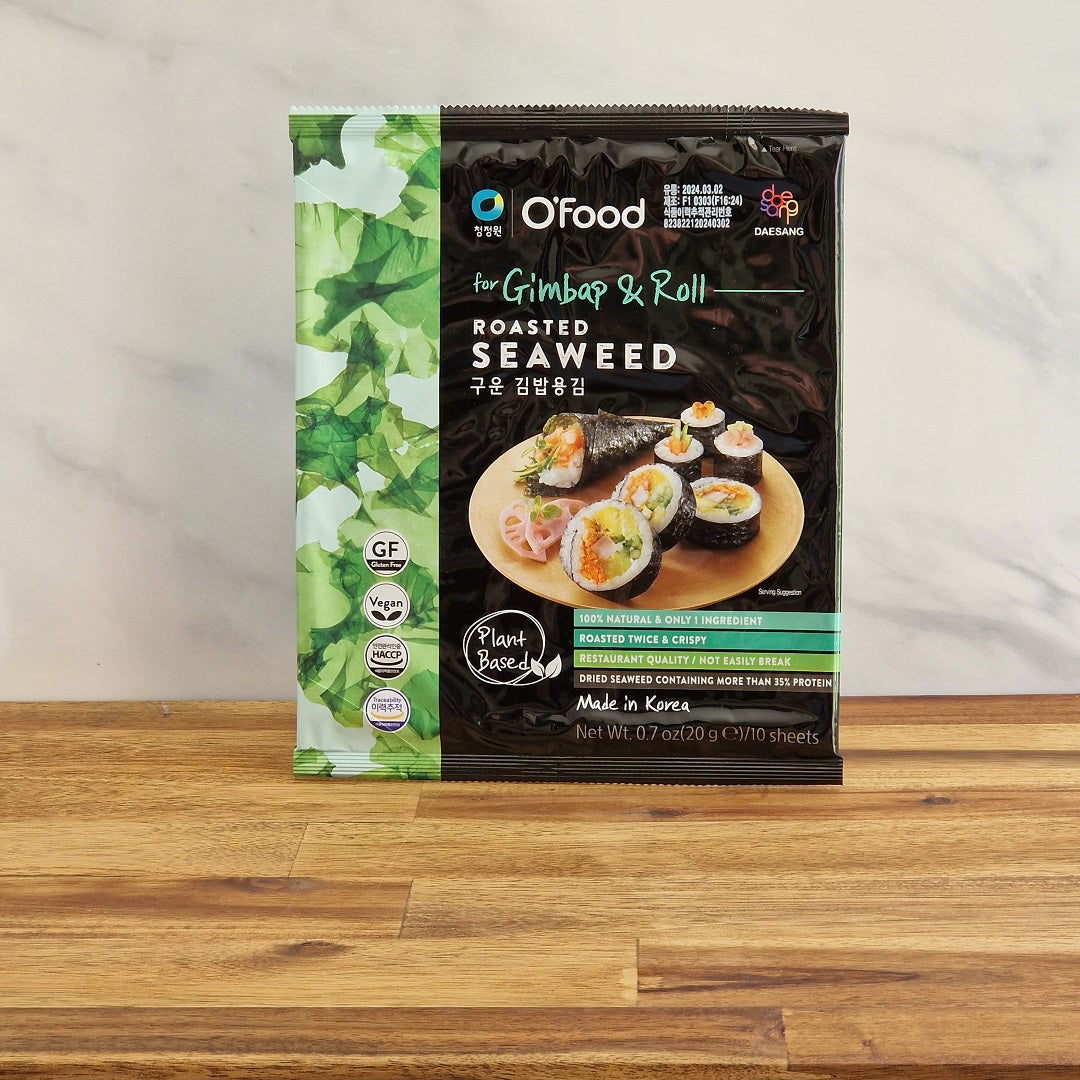 Sachet de 10 algues nori (ou gim en coreen)