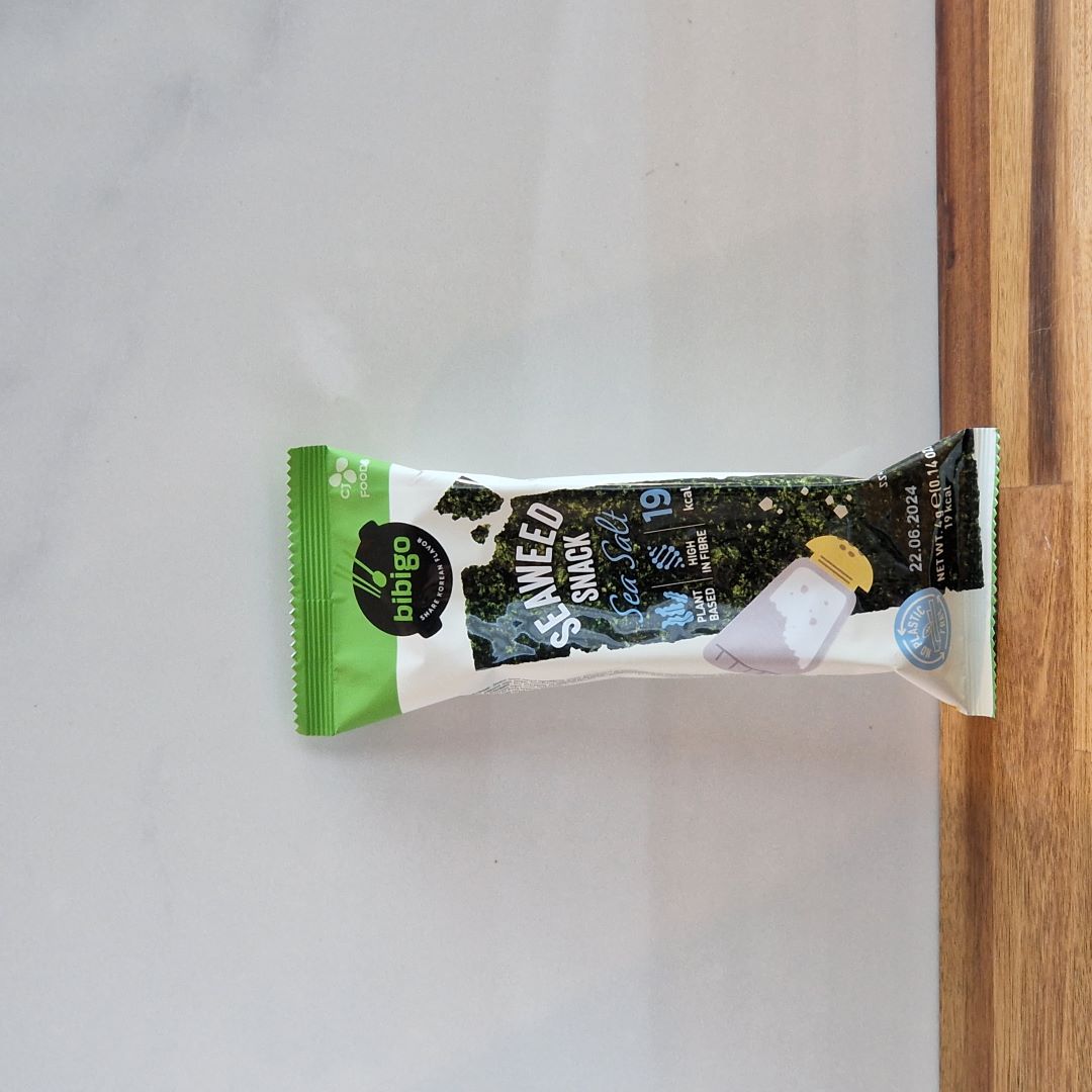 sachet d'algues grillées et assaisonnées