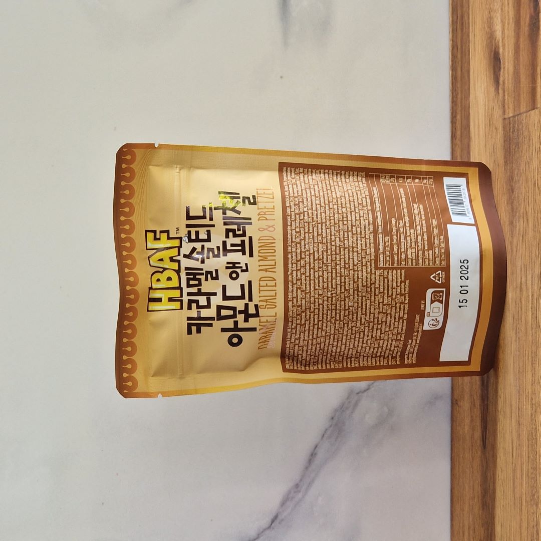Amandes HBAF - Caramel et Bretzel