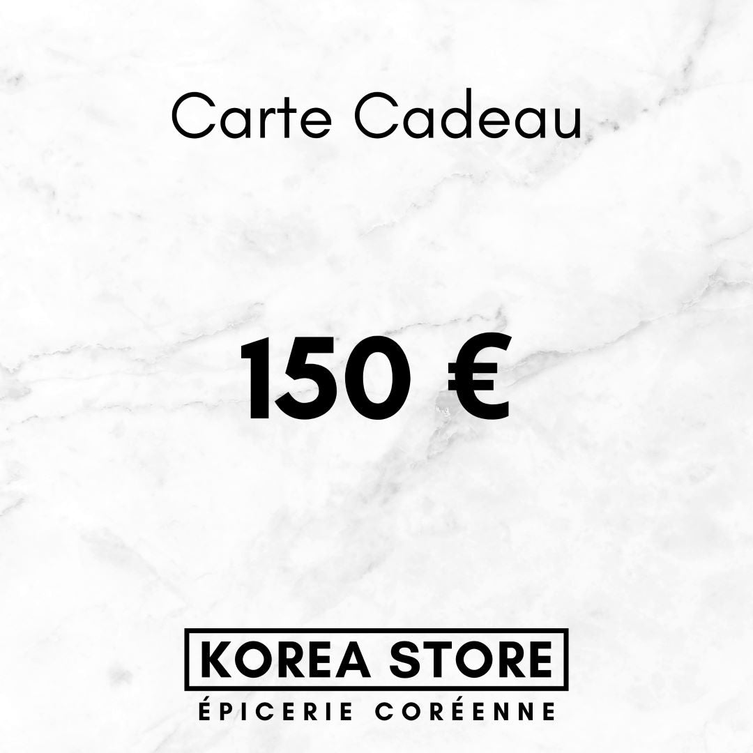 carte cadeau 150€ sur toute l'épicerie en ligne