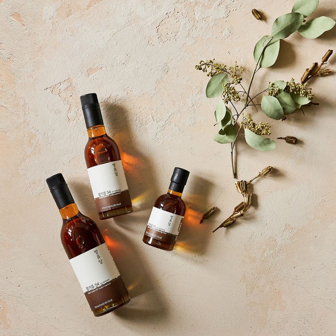 Cham Gileum - Huile de sésame coréenne artisanale - Bangyudang
