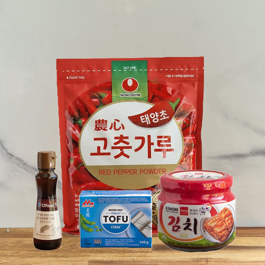 Pack ingrédients pour la recette du dubu kimchi