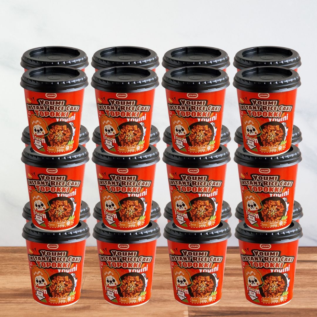 24er-Pack scharfe Tteokbokki