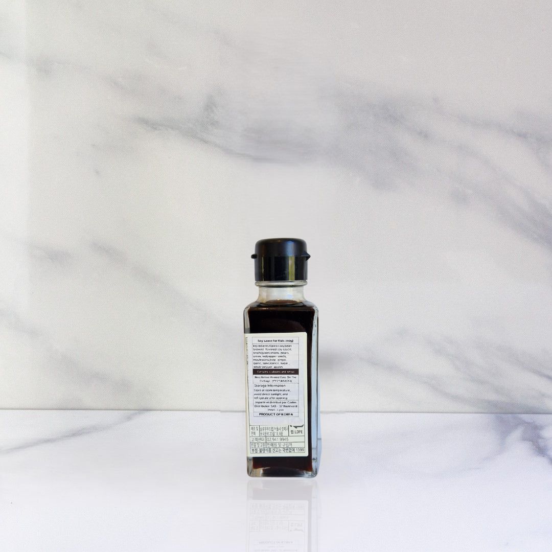 Sauce soja allégée en sel – Recette pour enfants - 110g