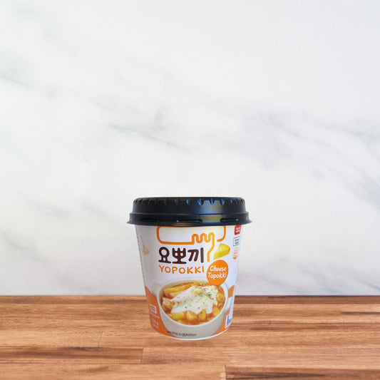 Pot pour réaliser un toppoki coréen au fromage