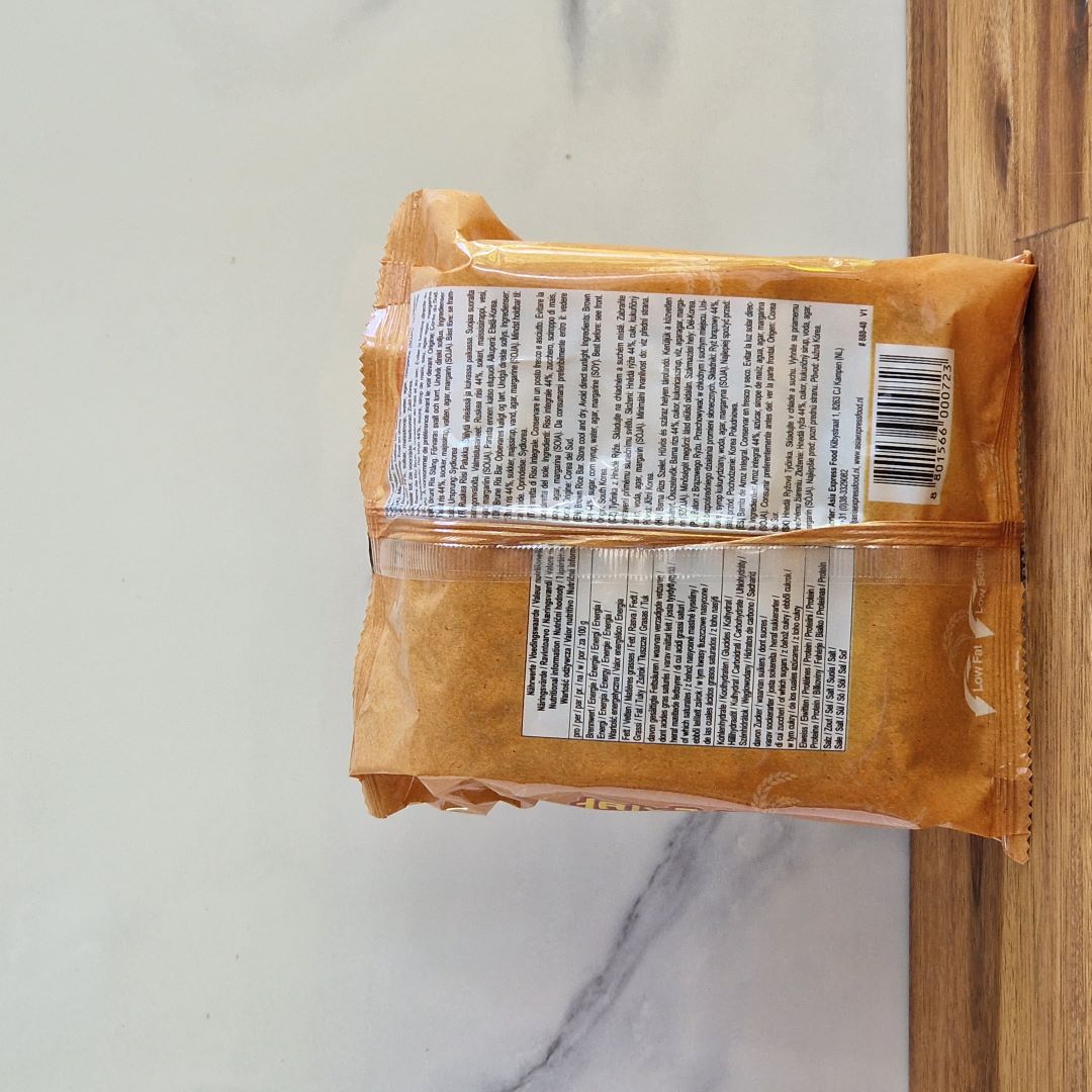 sachet de 7 barres de riz soufflé (crackers ou craquelins de riz)