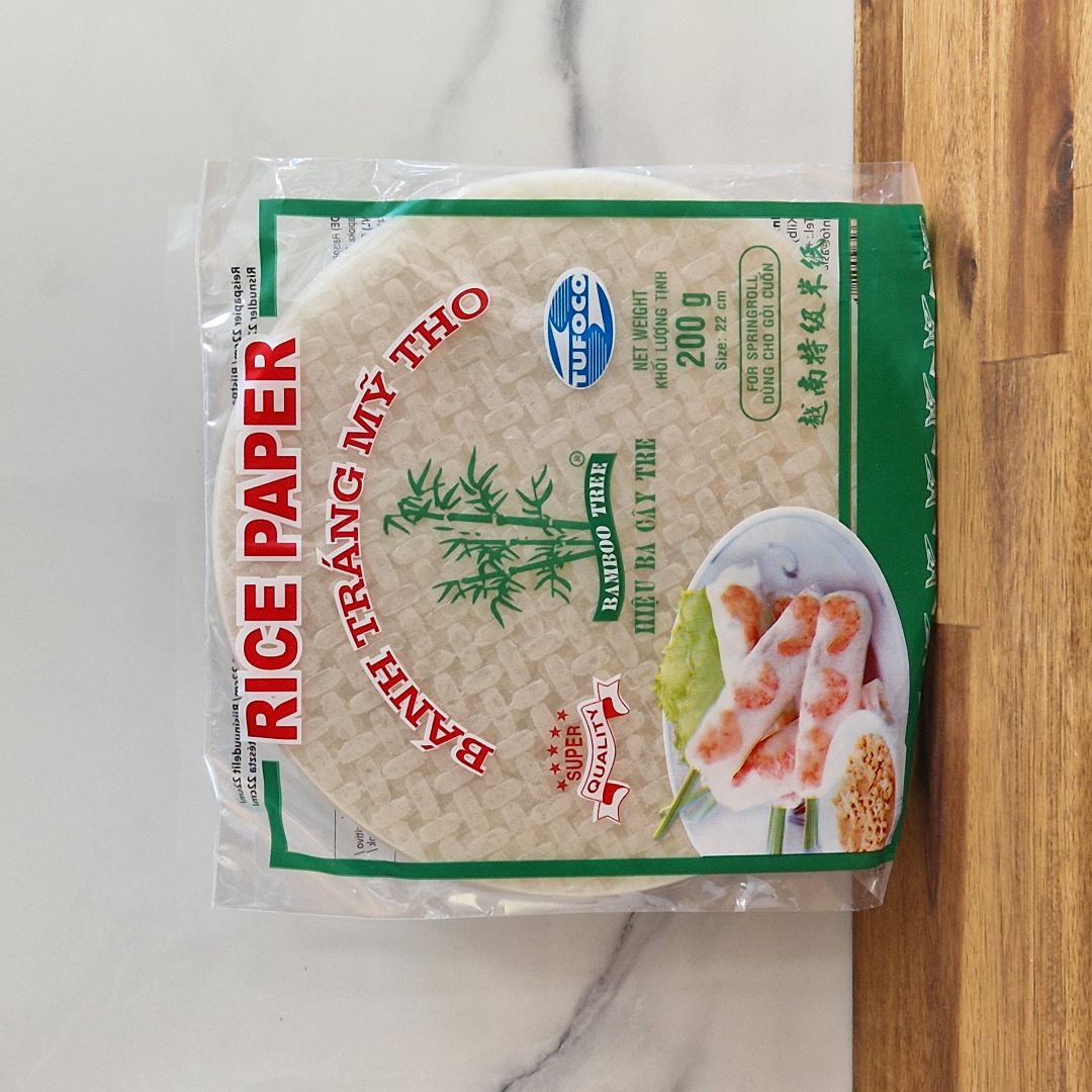 Paquet de feuilles de riz Bamboo Tree 22cm - 200g