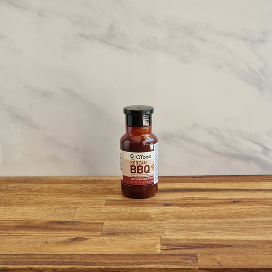 Petite bouteille de marinade bulgogi au gochujang pour le bbq coréen
