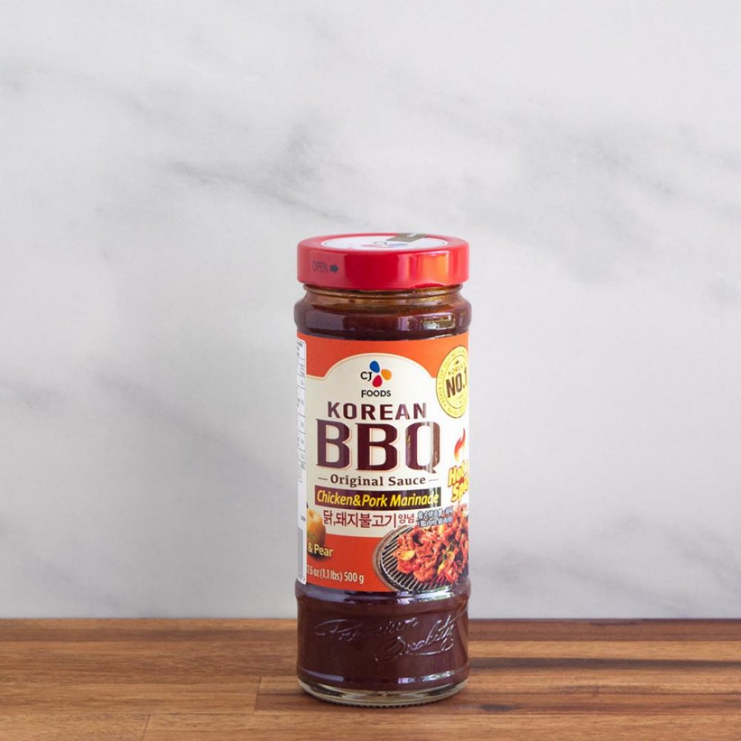 bocal de marinade épicée pour barbecue coréen de viandes blanches (porc ou poulet)