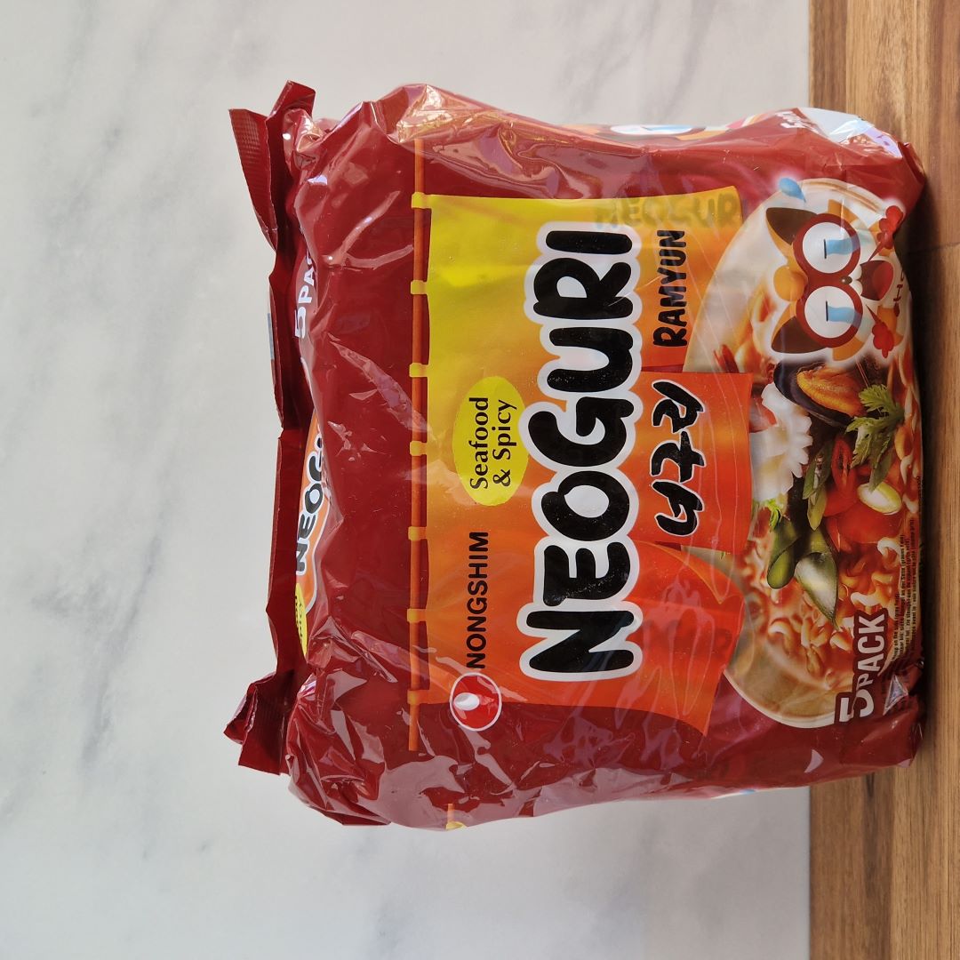 pack de 5 sachets de nouilles neoguri épicées