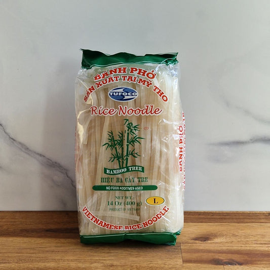 Paquet de nouilles de riz vietnamiennes 400g, parfaites pour Pho et Pad Thai