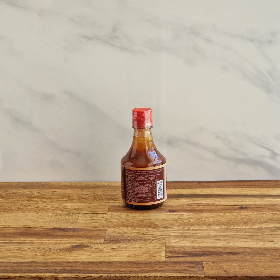 Bouteille sauce kimchi de dos