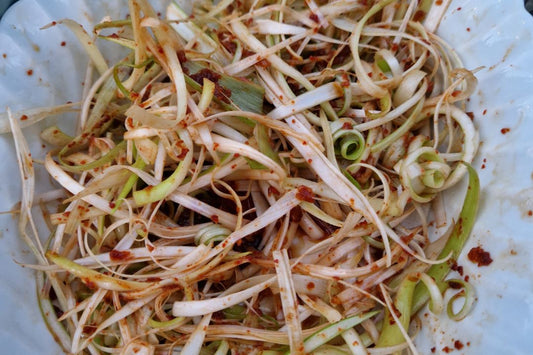 Pa-jeori (salade de cébette coréenne)