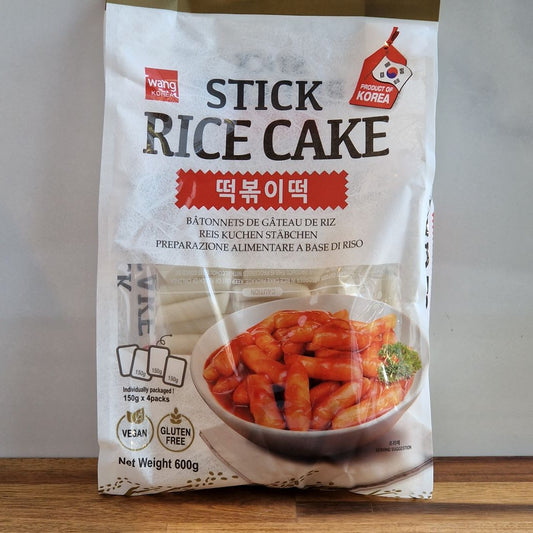 Sachet de batonnets de riz Tteok pour réaliser les Tteokbokki