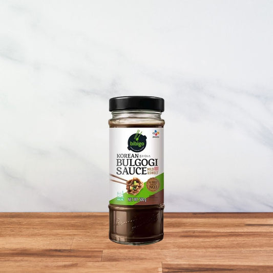 Bouteille de marinade bulgogi Bibigo 500g pour barbecue coréen
