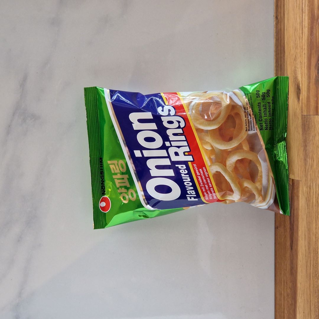 Chips goût oignon, en provenance de Corée du Sud