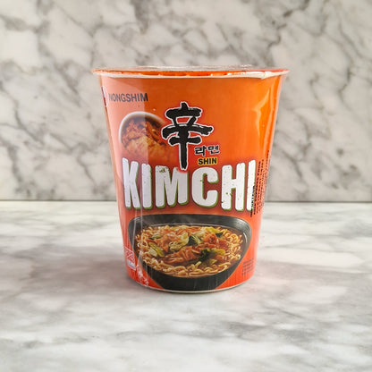 Pot de nouilles instantanées kimchi