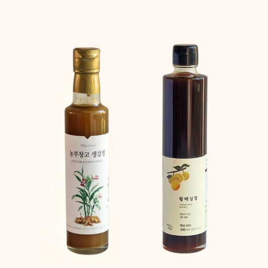 Duo Ingwer-Pflaumen-Fruchtextrakt – 550ml