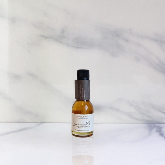 Cham Gileum - Huile de sésame coréenne artisanale torréfaction légère - Bangyudang