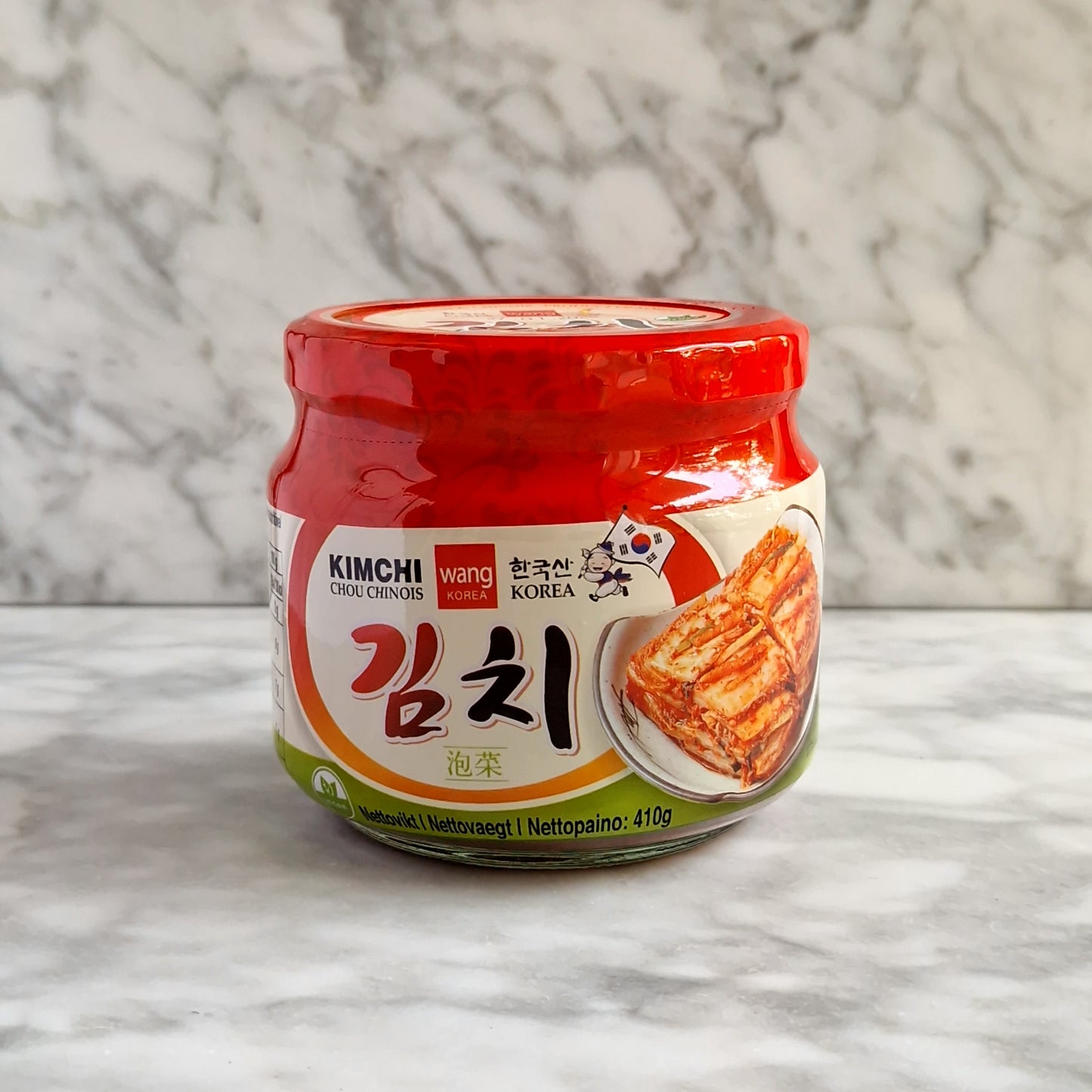 Choux coréen préparé Kimchi - Piquant doux 410g Wang