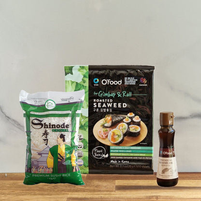 Kit pour réaliser ses propres gimbap à la maison