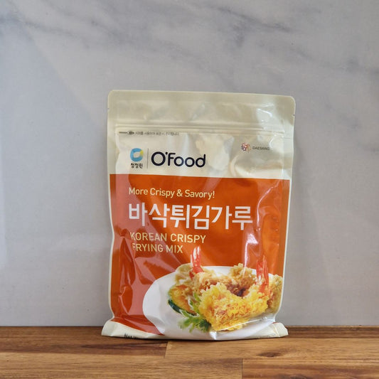 Sachet contenant la poudre pour faire la pâte de friture coréenne instantanée