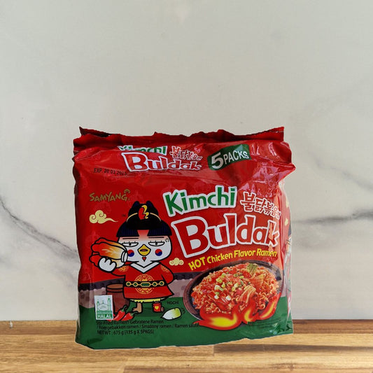 Buldak Kimchi Chicken Ramen 5er Pack