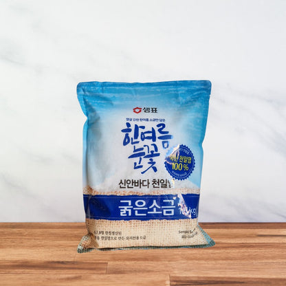 Grobes koreanisches Meersalz – Sempio – 1,5 kg
