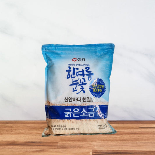 Grobes koreanisches Meersalz – Sempio – 1,5 kg