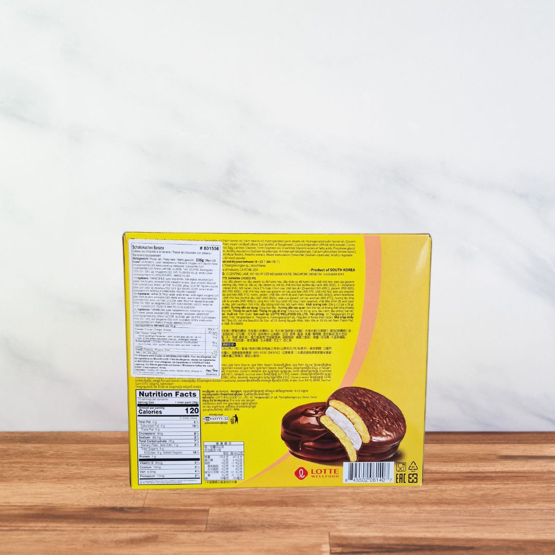 Lotte Choco Pie Banane – 28gx12