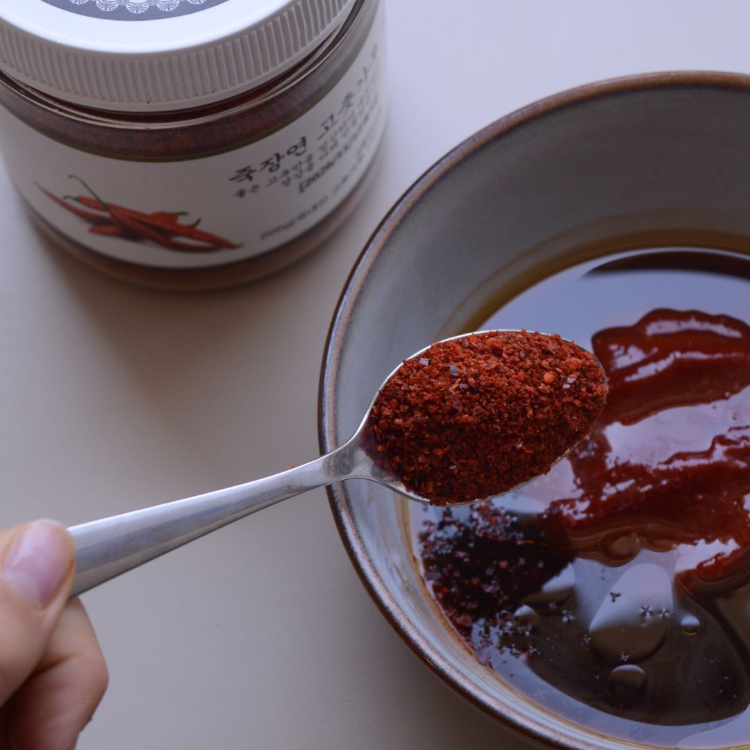Gochugaru - Koreanische Chiliflocken aus Tradition - Jook Jang Yeon 200g