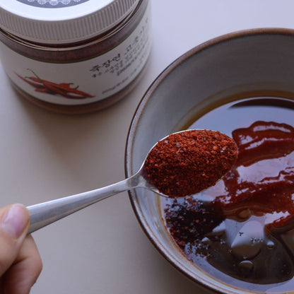 Gochugaru - Koreanische Chiliflocken aus Tradition - Jook Jang Yeon 200g