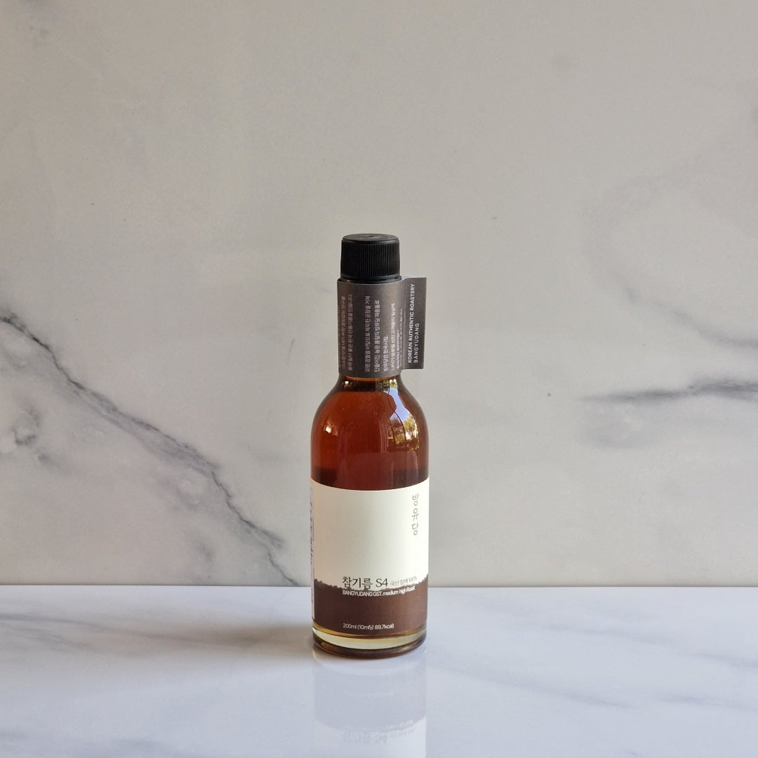 Cham Gileum - Huile de sésame coréenne artisanale - Bangyudang