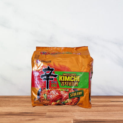 Pack de 5 - Stir fry kimchi ramen - 685g