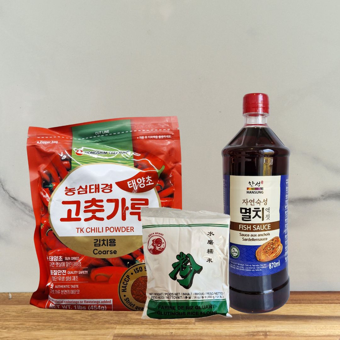 Kit pour préparer son propre kimchi maison