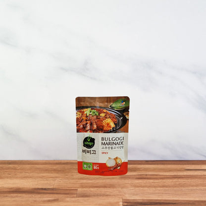 Sachet de marinade toute prête pour bulgogi épicé express