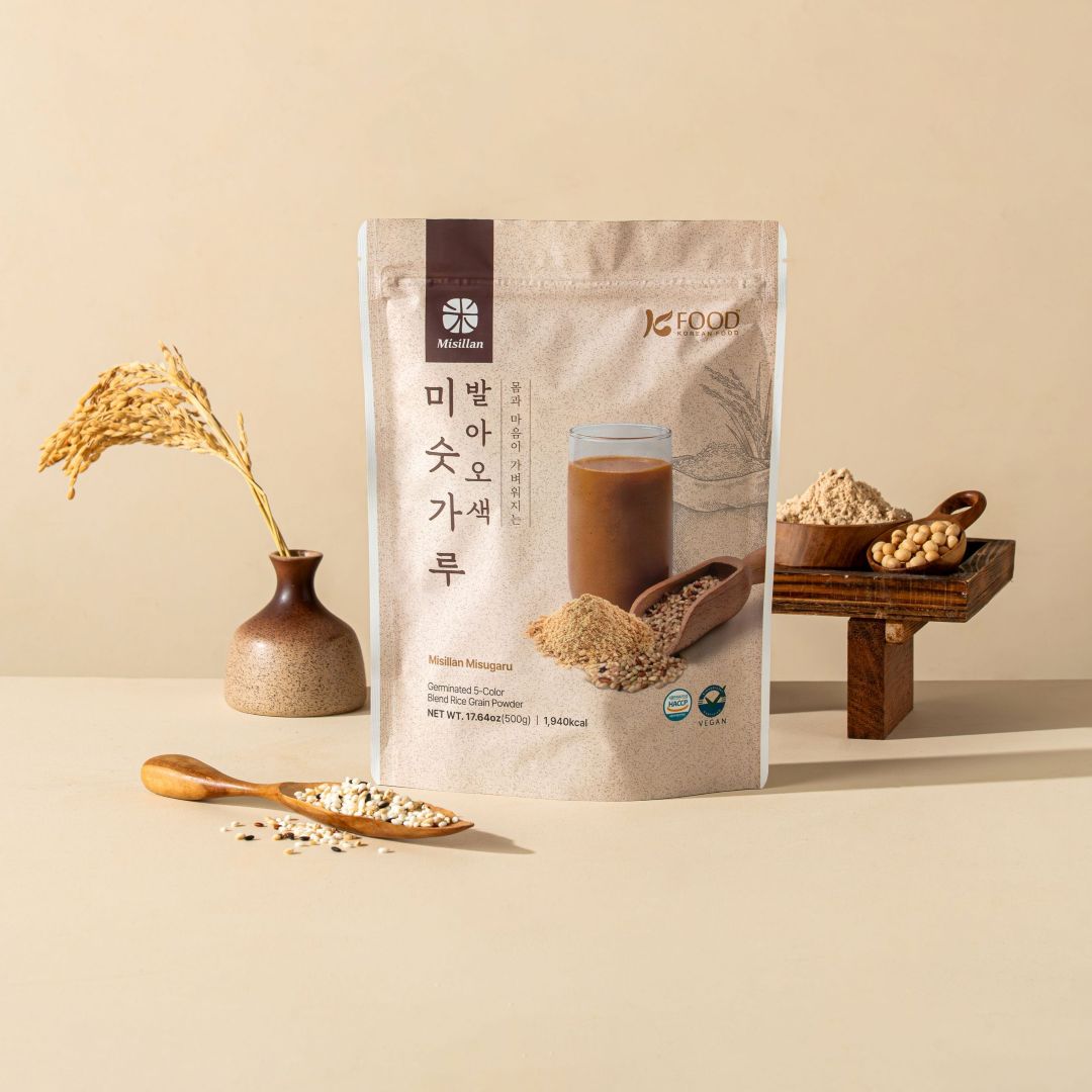 Misugaru coréen aux 5 céréales et riz germés - Misillan - 500g