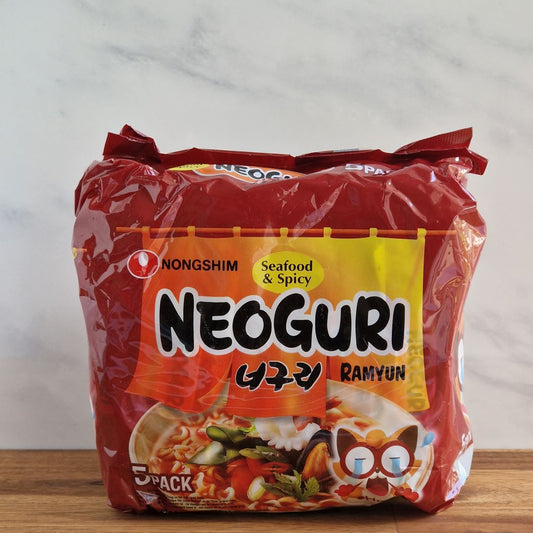 pack de 5 sachets de nouilles neoguri épicées