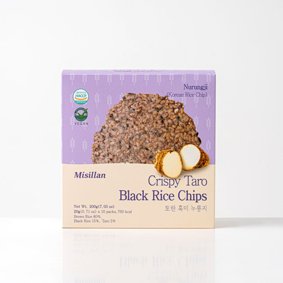 Koreanisches Nurungji mit schwarzem Reis & Taro - Misillan - 200g