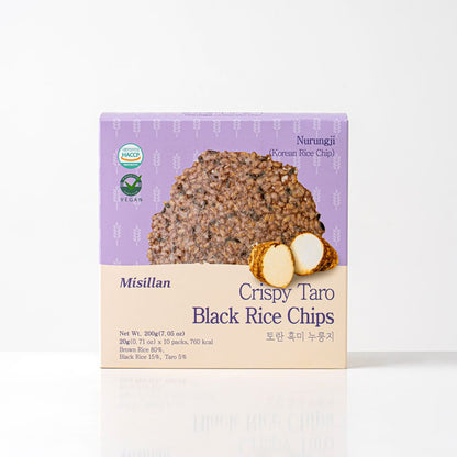 Koreanisches Nurungji mit schwarzem Reis & Taro - Misillan - 200g