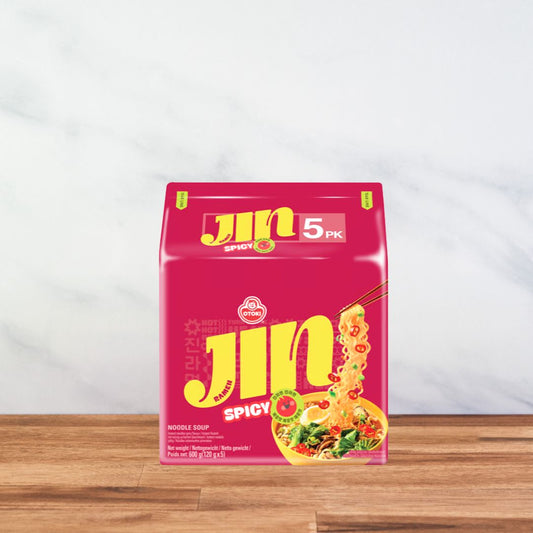 Pack Ramen Jin épicées - Ottogi - 120gx5