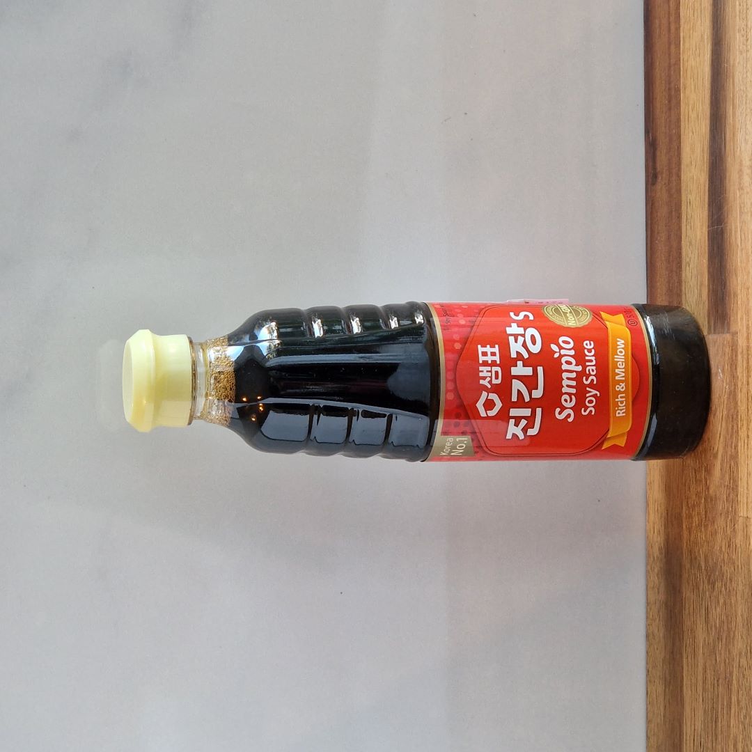 Photo d'une bouteille de soja Sempio en 500ml