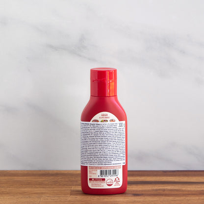dos de la bouteille de vinaigrette coréenne
